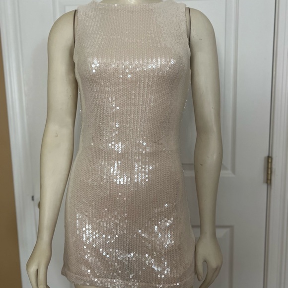Princess Polly YUMIKO ROMPER CHAMPAGNE SPARKLE - Picture 9 of 13